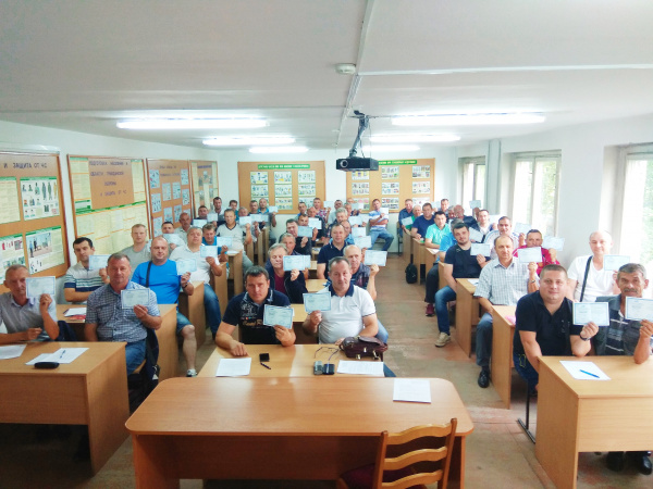 В УКЦ АСМАП г. Калининграда состоялся очередной выпуск группы водителей-международников