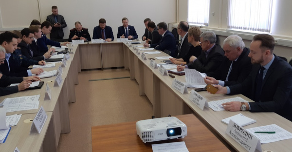 Заседание комиссии по обеспечению безопасности дорожного движения при Правительстве Нижегородской области