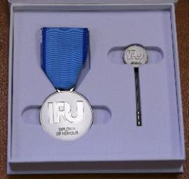 Водители, награжденные почетными дипломами и нагрудными знаками IRU в 2025 году